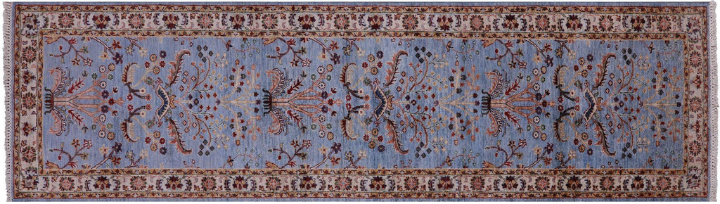 Runner Hand-Knotted Persian Tabriz Wool Rug - Manhattan Rugs