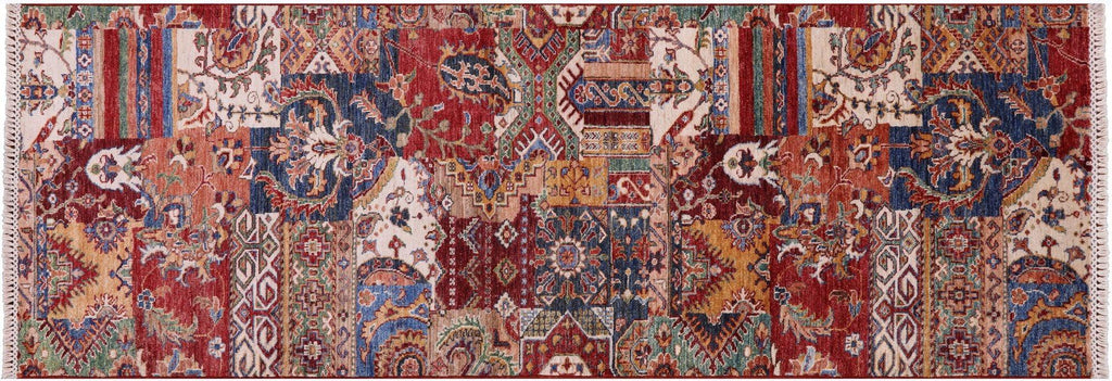 Runner Super Kazak Handmade Wool Rug - Manhattan Rugs