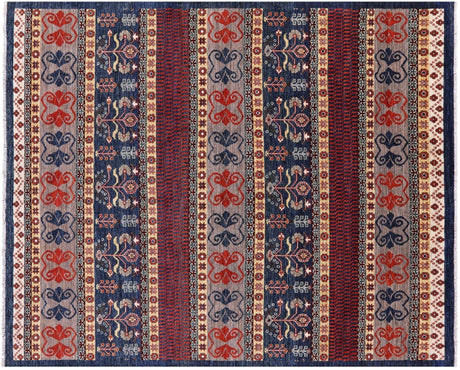 Tribal Persian Gabbeh Handmade Wool Rug - Manhattan Rugs
