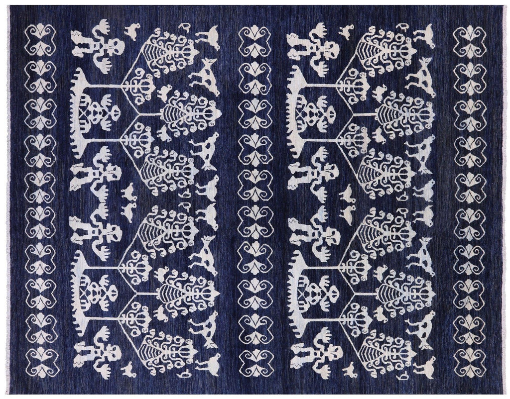 Tribal Gabbeh Handmade Wool Rug - Manhattan Rugs