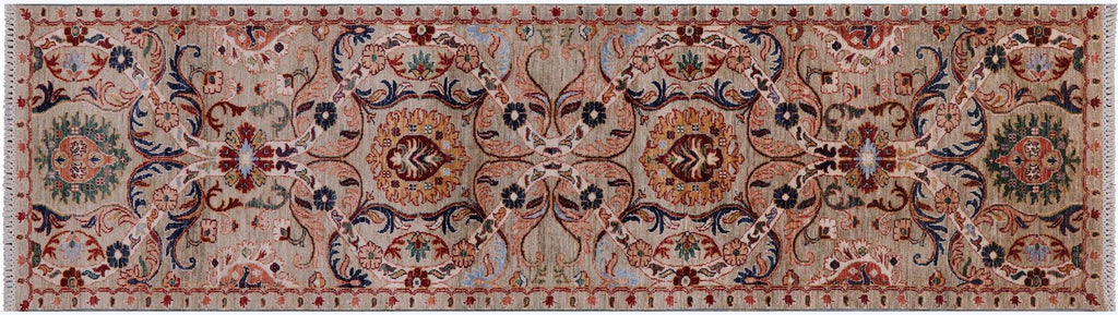 Runner Hand Knotted Persian Tabriz Wool Rug - Manhattan Rugs