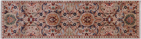 Runner Hand Knotted Persian Tabriz Wool Rug - Manhattan Rugs