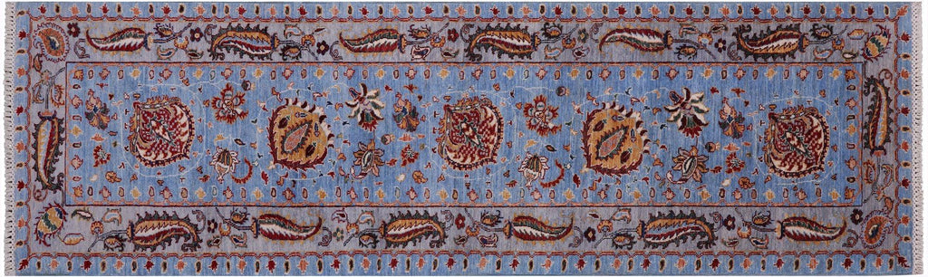 Persian Tabriz Handmade Wool Runner Rug - Manhattan Rugs