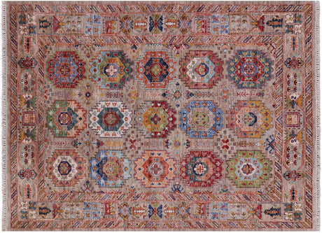 Fine Turkmen Hand-Knotted Wool Rug - Manhattan Rugs
