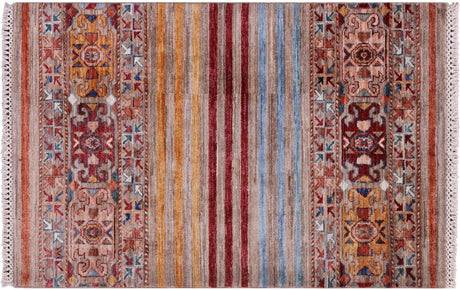 Khorjin Super Kazak Hand Knotted Wool Rug - Manhattan Rugs