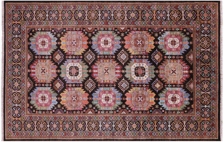 Fine Turkmen Hand Knotted Wool Rug - Manhattan Rugs