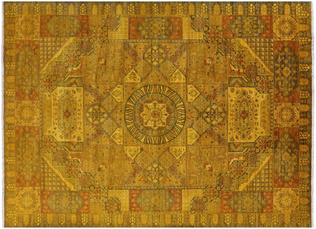 Hand Knotted Full Pile Overdyed Mamluk Rug - Manhattan Rugs