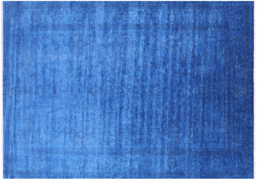 Overdyed Full Pile Handmade Wool Rug - Manhattan Rugs