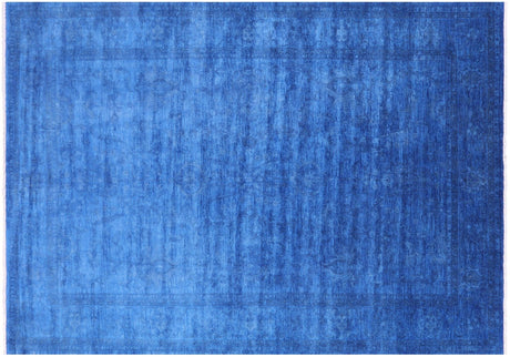 Overdyed Full Pile Handmade Wool Rug - Manhattan Rugs