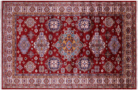 Hand Knotted Super Kazak Wool Rug - Manhattan Rugs