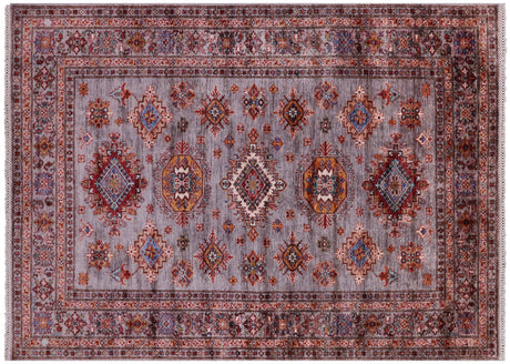Super Kazak Hand Knotted Wool Rug - Manhattan Rugs