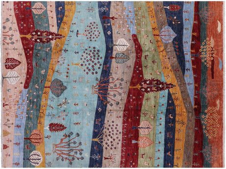 Handmade Tribal Persian Gabbeh Rug - Manhattan Rugs