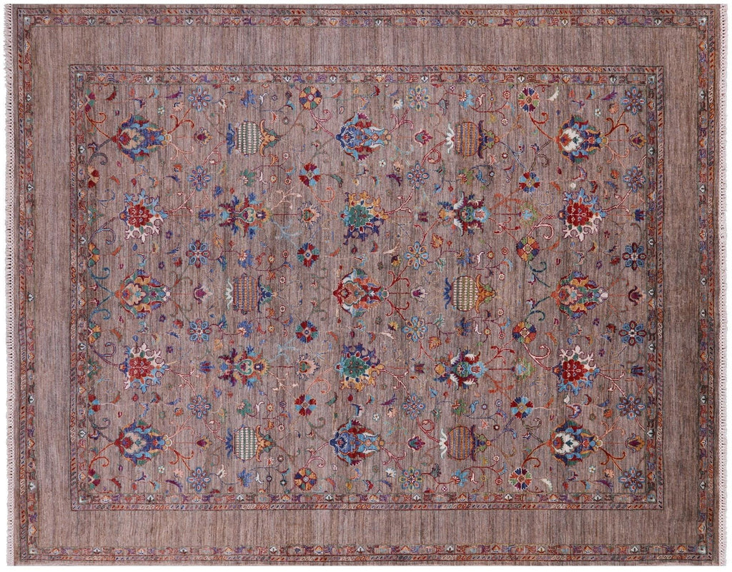 Persian Tabriz Hand Knotted Wool Rug - Manhattan Rugs