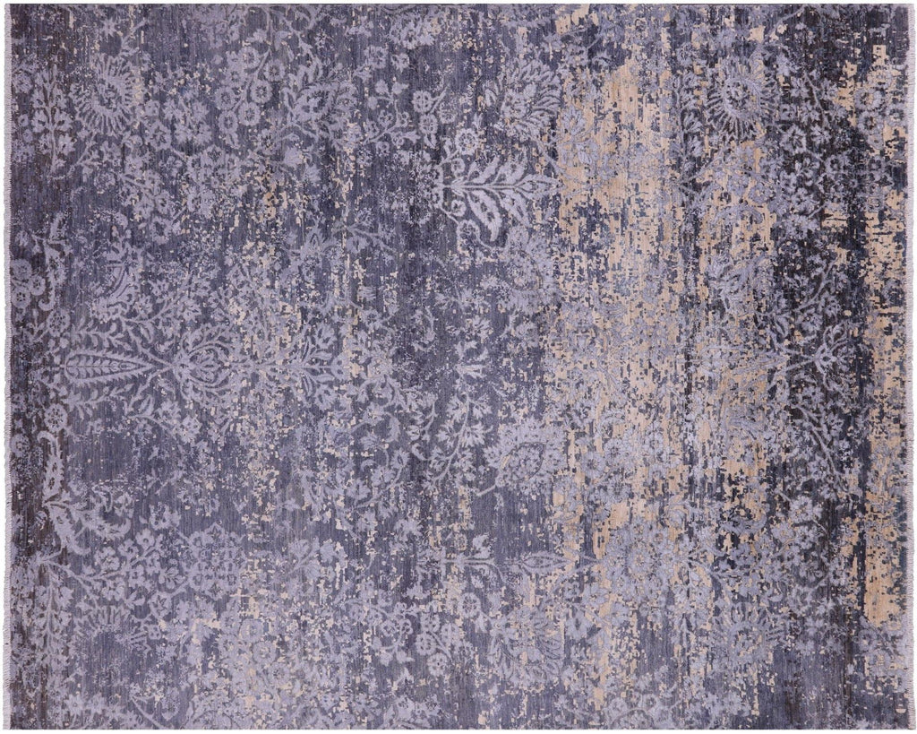 Wool & Silk Modern Handmade Rug - Manhattan Rugs