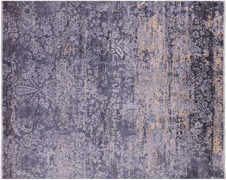 Wool & Silk Modern Handmade Rug - Manhattan Rugs