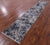 Modern Hand-Knotted Wool & Silk Runner Rug - Manhattan Rugs