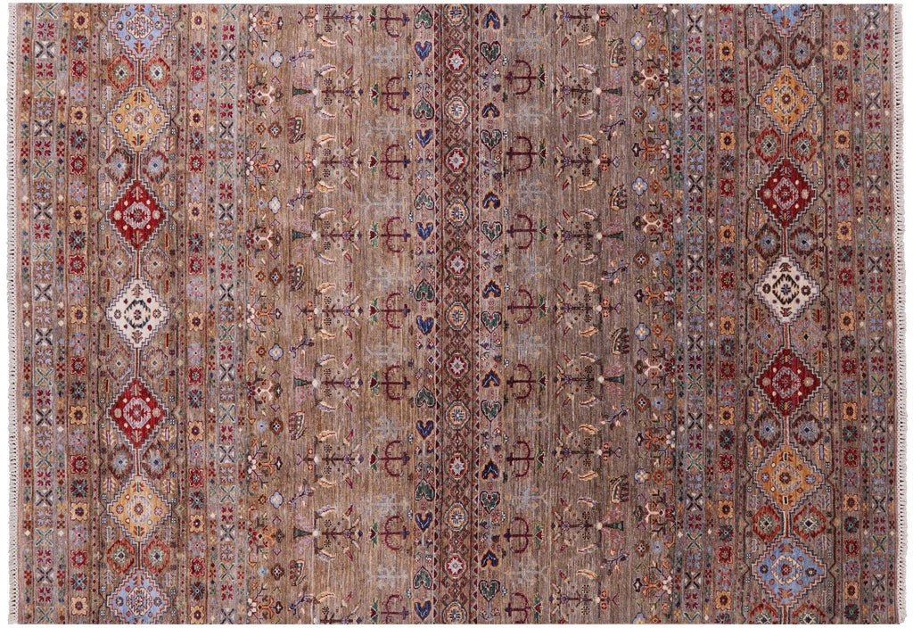 Tribal Persian Gabbeh Handmade Wool Rug - Manhattan Rugs