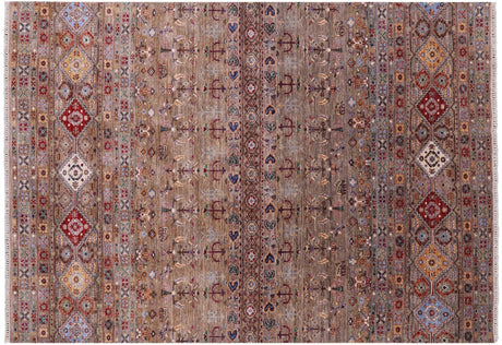 Tribal Persian Gabbeh Handmade Wool Rug - Manhattan Rugs