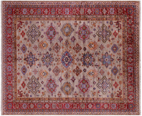 Super Kazak Hand Knotted Wool Rug - Manhattan Rugs