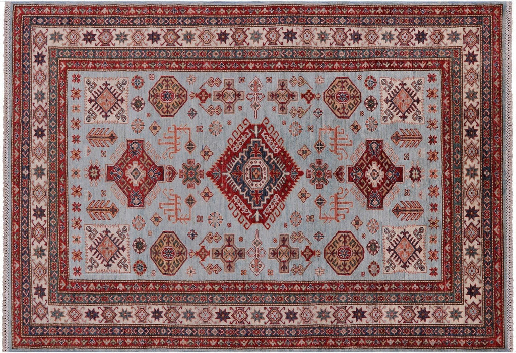 Super Kazak Hand-Knotted Wool Rug - Manhattan Rugs