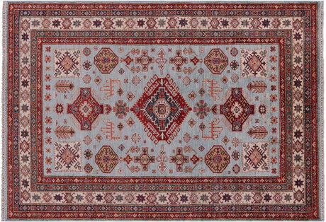 Super Kazak Hand-Knotted Wool Rug - Manhattan Rugs