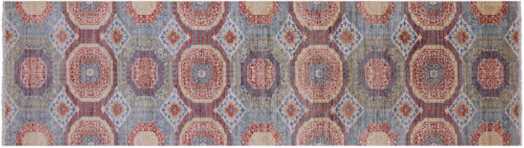 Mamluk Hand-Knotted Wool Runner Rug - Manhattan Rugs