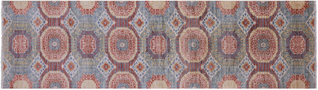Mamluk Hand-Knotted Wool Runner Rug - Manhattan Rugs