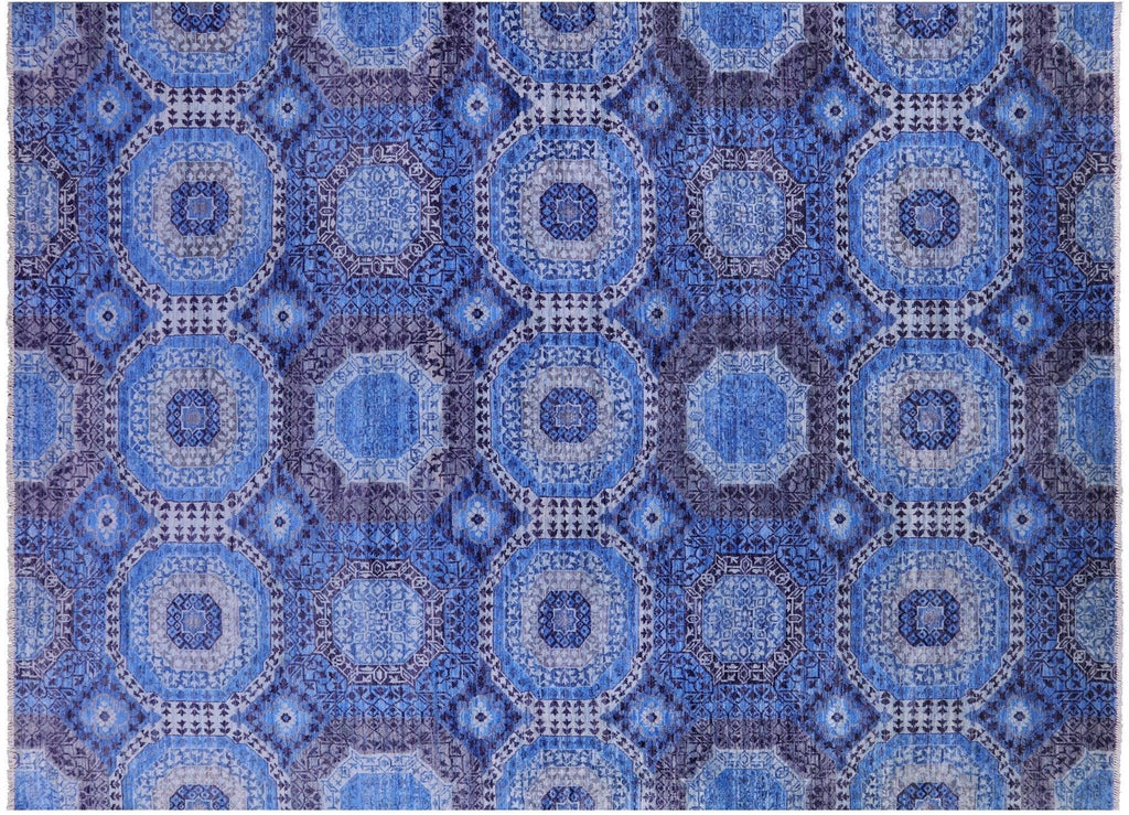 Hand-Knotted Mamluk Wool Rug - Manhattan Rugs