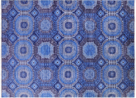 Hand-Knotted Mamluk Wool Rug - Manhattan Rugs