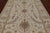 Ivory Hand Knotted Turkish Oushak Wool Rug 6' 4" X 9' 8" - Q10412