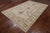 Ivory Hand Knotted Turkish Oushak Wool Rug 6' 4" X 9' 8" - Q10412