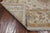 Ivory Hand Knotted Turkish Oushak Wool Rug 6' 4" X 9' 8" - Q10412