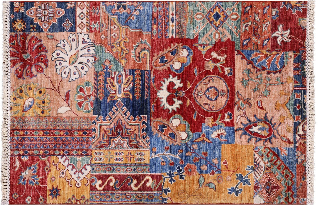 Super Kazak Hand-Knotted Wool Rug - Manhattan Rugs