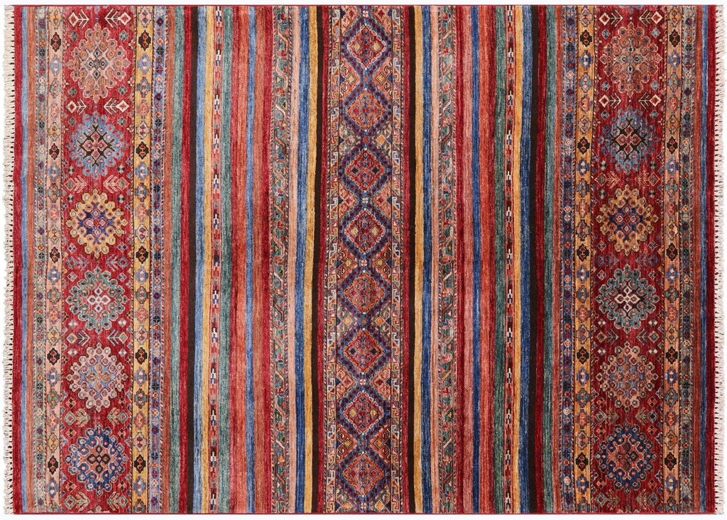 Handmade Khorjin Super Kazak Wool Rug - Manhattan Rugs