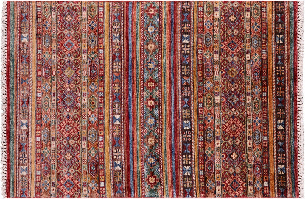 Super Kazak Khorjin Handmade Rug - Manhattan Rugs