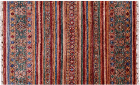Khorjin Super Kazak Handmade Rug - Manhattan Rugs