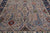9' 2" X 9' 6" Square Hand Knotted Wool On Wool Turkish Oushak Rug - Q10491