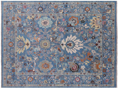 Wool On Wool Turkish Oushak Hand Knotted Rug - Manhattan Rugs