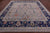 Square Turkish Oushak Hand Knotted Wool On Wool Rug - Manhattan Rugs