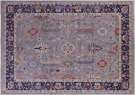 Wool On Wool Turkish Oushak Handmade Rug - Manhattan Rugs