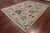 Ivory 8' 11" X 11' 10" Turkish Oushak Handmade Wool On Wool Rug - Q10514
