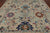 Ivory 8' 11" X 11' 10" Turkish Oushak Handmade Wool On Wool Rug - Q10514