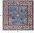 Square Wool On Wool Handmade Turkish Oushak Rug - Manhattan Rugs