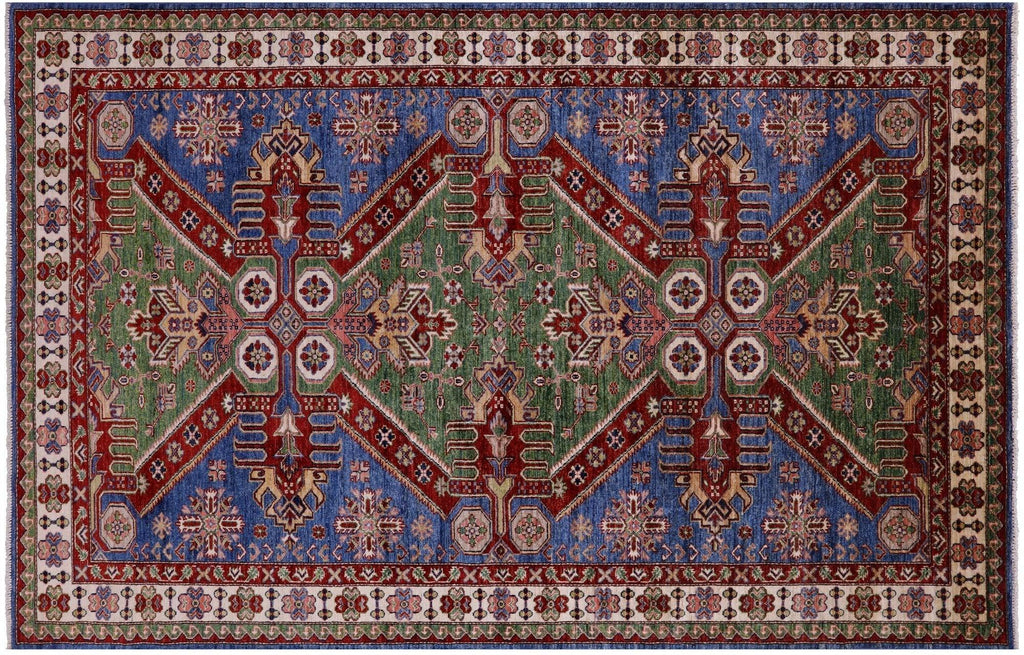 Super Kazak Hand-Knotted Rug - Manhattan Rugs