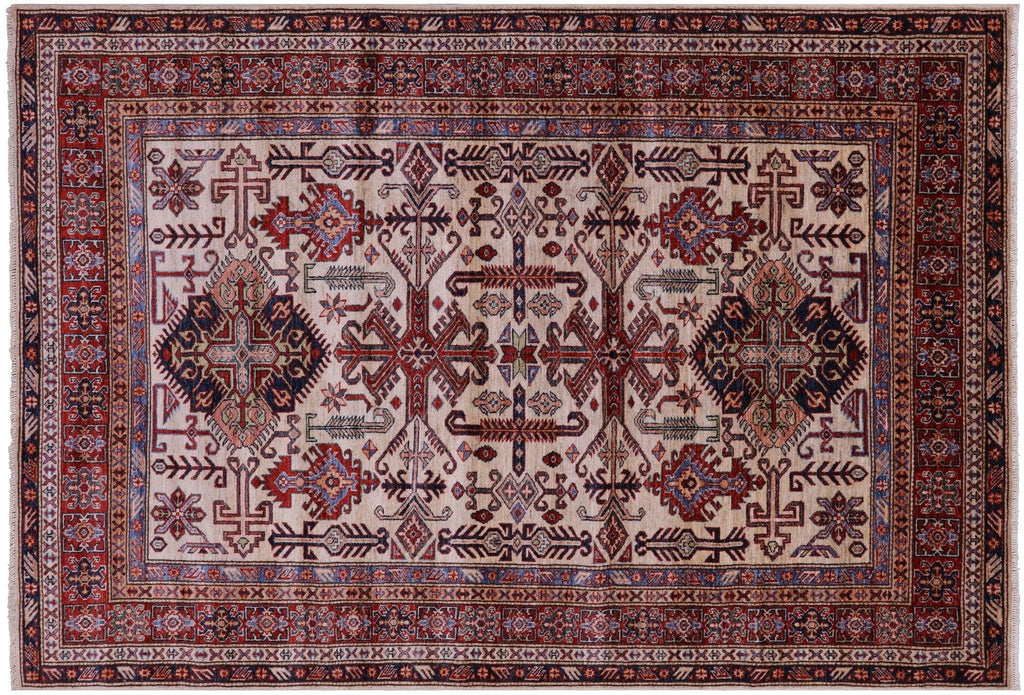 Super Kazak Hand Knotted Wool Rug - Manhattan Rugs