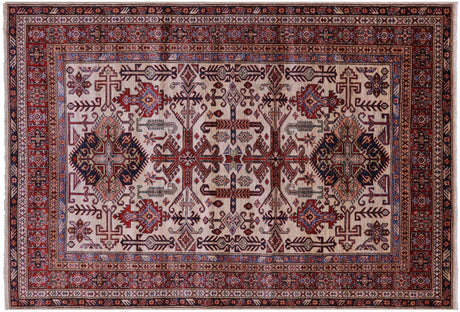 Super Kazak Hand Knotted Wool Rug - Manhattan Rugs