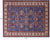 Hand Knotted Geometric Super Kazak Wool Rug - Manhattan Rugs