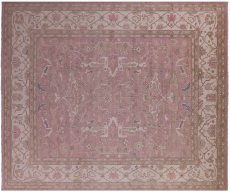Turkish Oushak Hand Knotted Wool Rug - Manhattan Rugs