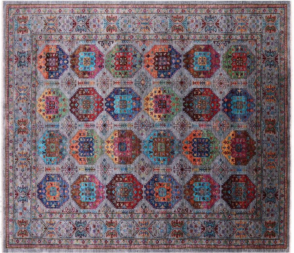 Fine Turkmen Ersari Hand Knotted Rug - Manhattan Rugs