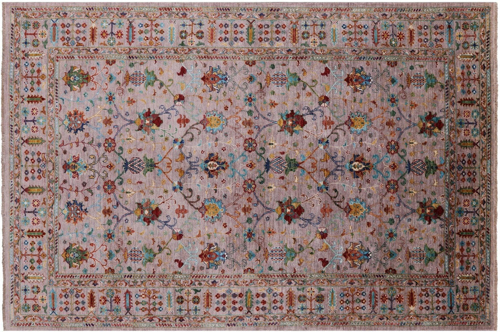 Persian Tabriz Hand-Knotted Wool Rug - Manhattan Rugs